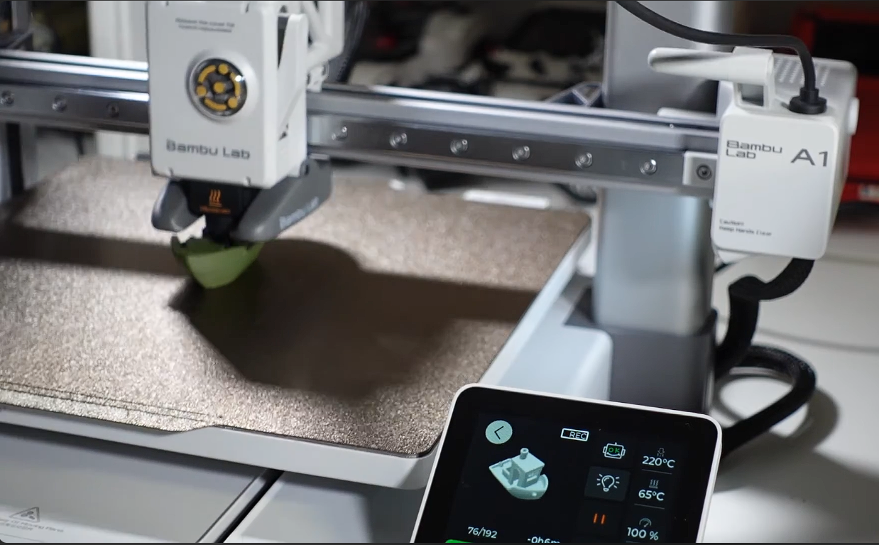 Bambu Lab A1 AMS lite und Druckkopf